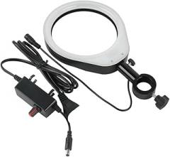 Microscopes Equipment Microscope Illuminators 90mm Industrial Electronic Video Microscope Adjustable Brightness LED Light Source Large Field of View Large Area Illuminator