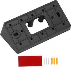 Drill Free Video Doorbell Mount, Universal Wall Mounted Bracket for Most Video Doorbells, No Drilling Required with Easy Install and Removal, Fits Apartments Homes Offices