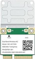 Tri Band 5374Mbps VViFi 6E AX210 Mpe-AXE3000H AC7265 Wirreless Card BT 5.3 for Mini PCIE Wi-Fi Adaptier Win10 for Desktop Laptop New 2026 High for Reliable Electronic Component