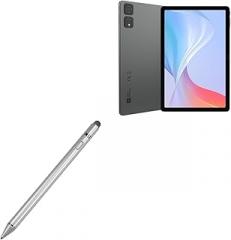 BoxWave Stylus Pen Compatible with AGM PAD T2 (11 in) - AccuPoint Active Stylus, Electronic Stylus with Ultra Fine Tip - Metallic Silver