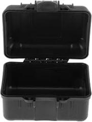 Tool Box Storage Case Hardware Organizer Small Lightweight Watertight Storage Box Lockable Container for Electronic Equipment, 11cmx7.8cmx4.2cm
