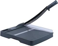 948 Storage Paper Cutter Centimeter and Inch Double Use Paper Trimmer Der Storage 12'' Cut Length 16 Sheets acity for Office Home