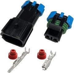 Car Blower Control Plug 2p3p4p5p6p Dj7025w-electronic Fan Harness Connector 12129600 Terminal Sheath(2p,1sets)