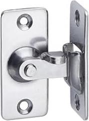 1Pcs Stainless Steel 90 Degree Door Clasp Metal Hook Locks Right Angle Flip Latch for Door Window Furniture