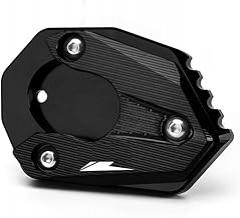Kickstand for Kawasaki Z1000SX 2011-2019 Motorcycle Foot Support Side Stand Cover CNC Support Plate Enlarger Pad Extension Pad (Color : 1)