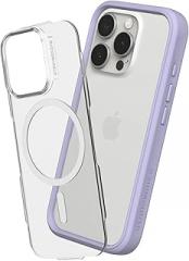 RhinoShield Modular Case Compatible with MagSafe for [iPhone 16 Pro Max] | Mod NX - Superior Magnetic Pull Force, Customizable Heavy Duty Protective Cover 3.5M / 11ft Drop Protection - Lavender