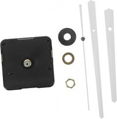 Balacoo Clock Mechanism with Replaceable Clock Hands Silent Movement for DIY Wall Clock Making Compatible with Various Styles Easy to Install Lightweight and Durable Clock Accessory