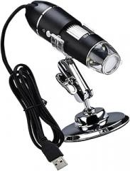 Angoily 1pc Portable USB Microscope for and Electronic Inspection Black Magnifier for Boys and Girls and Hobbyists Easy to Use