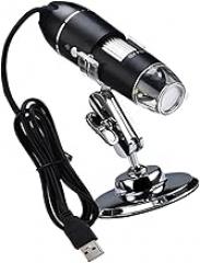 Angoily 1pc Portable USB Microscope for and Electronic Inspection Black Magnifier for Boys and Girls and Hobbyists Easy to Use