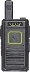 Klein Electronics Blackbox-PocketPlus Compact 2-Way Radio, 16 Channels, 1.5 Watts Output, UHF Frequency 400-470 Mhz, Only 0.5