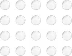 #US 200x 6mm Solid Round Clear Glass Ball Boiling Stones Soda Lime Glass Beads