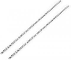 New Lon0167 250mm Long Featured Electronic Drill 3mm reliable efficacy Dia Twist Drilling Bits Power Tool 2 Pcs(id:89f 04 53 910)