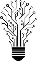 Circuit Board Computer Wall Sticker Board Electronic Light Bulb Wall Sticker Interior Design Office Workshop Studio Room Decoration Decal
