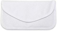 Faraday Bag, for Multishield Blocks Wireless Signals, Protects Electronics from Hacking, Spying (Color : White, Size : 20cmx10cm)