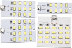 1PCS High 5730 5V 430mA~470mA White Mirco Usab Led Lighting Panel USaB Mobile Light Emergency Night New 2025 for Reliable Electronic Component, Precision, Stable Performance