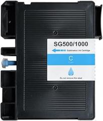 Ink Cartridge with Chip Plug and Play Compatible with SG500 SG1000(C 1PC)
