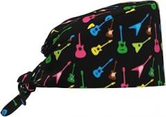 Working Cap Sweatband Adjustable Unisex Tie Back Hat Nurse Surgical Cap