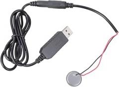 USB Power 5V to 3V Power CR2032 Virtual Cell for Key Calculators Remotes