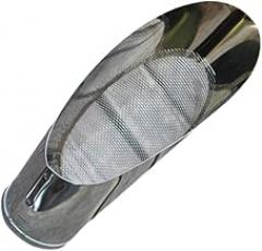 Milisten Stainless Steel Garden Shovel Trowel with Sifter Design Small Portable Soil Digging Tool for Planting and Transplanting in Pots and Garden Beds