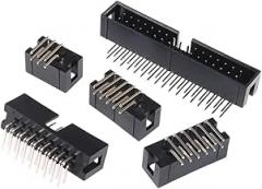 26P | 10Pcs Dc3 6P 8P 10P 12P 16P 20P 26P 30P 34P 40P 50P 64Pin 2.54Mm Socket Header Connector Isp Male Double-Spaced Angle IDC Jtag New 2025 High for Reliable Electronic Component