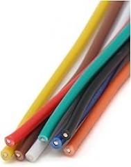 Outdoor Extension 2 Meters 5 Meters 10 Meters UL1007 Tinned Copper Single Core Wire Cable 14AWG 20AWG 22AWG 24AWG 26AWG Electronic Line Solar sheathed(Black,2 Meters 26AWG)