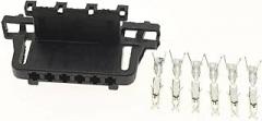 1 Set 6 Pin 1.5mm Electronic Accelerator Pedal Connector 3B0972706 3B0 972 706(Dark Grey)
