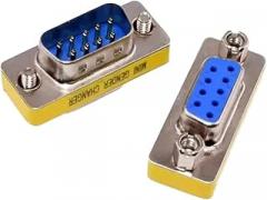 DB9 15 25 37 9Pin Male to Female/Male to Male/Female to Female/Mini Gender Changer Adaptier RS232 Serial Plug Com C0innector New 2026 High for Reliable Electronic Component