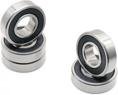 2Pcs 73010 2RS 17x30x10mm Hub Bearing 17 * 30 * 10mm 173010RS MR173010 Bearings