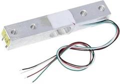 Load Cell Weight Sensor 1KG 5KG 10KG 20KG Module Electronic Scale Aluminum Alloy Weighing Pressure Sensor,for Impact Force Measurement Industrial Testing(1KG)