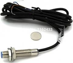 NJK-5001C M8 10mm Sensing Three Wires NPN NO NJK-8001C Hall Effect Sensor Switch