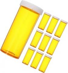 Milisten 20pcs Small Pill Organizer Travel Medication Containers Waterproof Plastic Storage Box for Dietary Supplements Personal Use