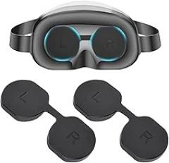 WXJ13 2 Packs Lens Protector Cover for PSVR2 Dust-Proof and Anti-Scratch Protective Cover Soft Silicone Lens Protective Cover for PlayStation VR2 Accessories