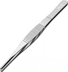 Tweezers Stainless Steel Straight Tweezers For Electronics Laboratory Work Jewelry Making Craft Soldering