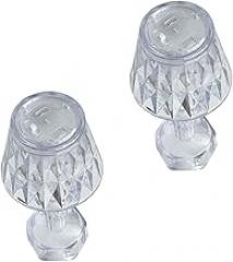 Cabilock 2pcs Electronic Candle Lamp Small Table Lamps for Bedroom Night Light Led Atmosphere Light Creative Night for Party Party for Home Bedroom Decor Desktop