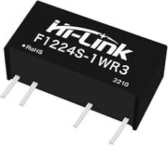 10pcs/lot F1224S-1WR3 DC DC Converter 1W 24V 42mA Isolated Power Supply Intelligent Module Consumer Electronic