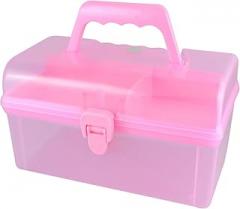 Removable Blocks Plastic Electronic Components Cuboid Storage Box Case Pink (id: 3c1 197 612 af7 186