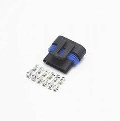 10 Sets 6 Pin Automotive Waterproof Connector Female Electronic Accelerator Pedal Plug Connectors 12066317 12162261(10 sets)