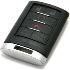 OEM Electronic 5-Button Key Fob Remote Compatible with 2008-2014 Cadillac Escalade Memory 1 & 2 (FCC ID: OUC6000066, OUC6000223)