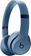 Beats Solo 4 - Wireless On-Ear Bluetooth Headphones, Up to 50-Hour Battery Life, Ultra-Lightweight Comfort, Powerful and Balanced Sound, Apple & Android Compatible - Slate Blue
