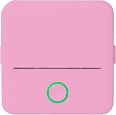 Core Innovations Wireless Mini Portable Thermal Printer Label Maker, Paper Included for Android and iOS Phone - Pink