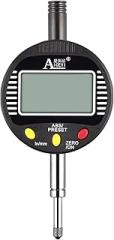 Digital dial Gauge, with a Range of 0-0.5in/12.7mm and a Digital Indicator Accuracy of 0.01mm/0.0005 