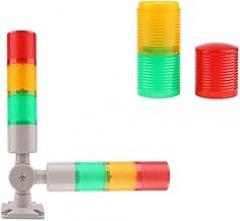 Multilayer Industrial Stack Light 3 Layers Led Signal Tower Alarm Machinery Caution with Swivel Base New 2025 for Arrival High Reliable Electronic Component, Precision, Stable Performance