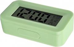 Alarm Clock,Electronic Clock Temperature Version Clock Student Alarm Clock Silent Creative Digital Gift Green 109 Clock Parts
