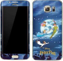 Skinit Decal Phone Skin Compatible with Galaxy S7 Edge - Officially Licensed Disney Peter Pan Wendy and The Boys to Neverland Design