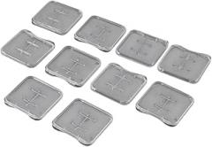 SD Card Holder, Plastic Micro SD MiC TF Card Memory Card for Case Holder for Case Transparent White Pack of 10 PCS New 2026 High for Reliable Electronic Component, Precision, Stable Performance