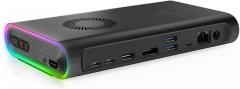 ONE XPLAYER M1 Mini PC, Intel Core Ultra 9 185H, 32GB RAM 1TB SSD, Native OCuLink Port, Dual USB 4, WiFi 6, BT 5.2