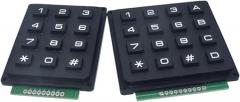 12 16 Key 4 * 4 4 * 3 Membrane Switch Keypad 4 X 3 Matrix Array Keyboard for Arduieno New 2025 Arrival High Reliable Electronic Component, Precision, Stable Performance