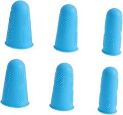 12pcs Silicone Finger Cots Protectors for Nail Art and Electronic Repair Medium Flexible and Stretchy for Daily Use