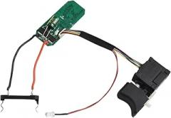 Replacement Controller Board for 16.8V Cordless Drill, Electric Drill for Spare Parts, Motor Control Circuit, Power Tool Electronic Module(A)