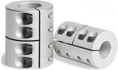 2 Piece 10mm to 10mm Shaft Coupling, Aluminum Rigid Clamping Couplings D32 L45, Shaft Coupler for Stepper Motor Servo Motor CNC Machine 3D Printer DIY Encoder